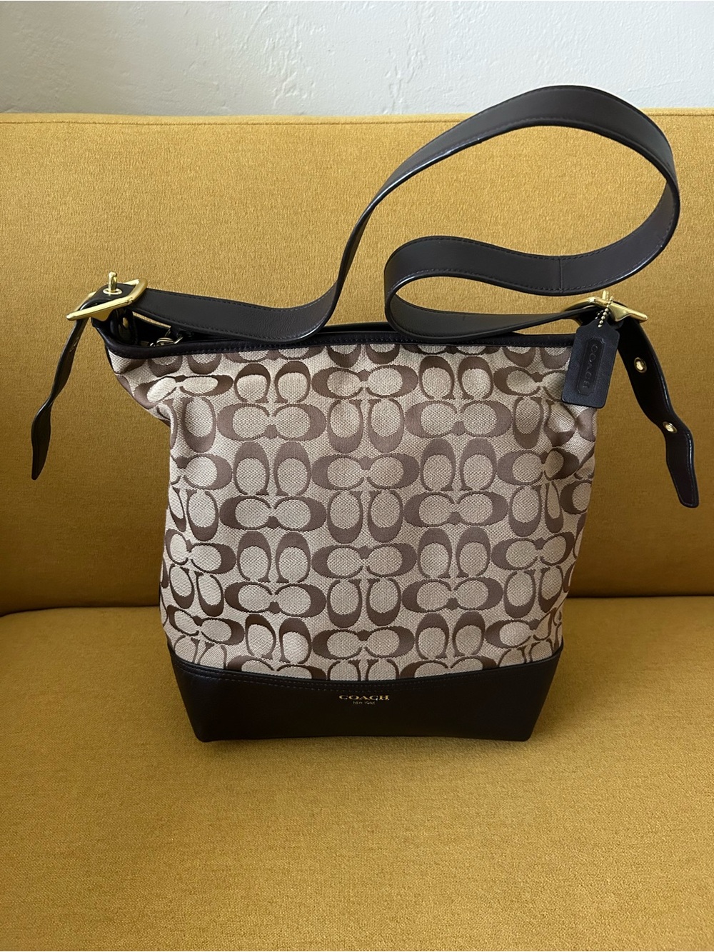 Coach Signature Monogram Women’s Shoulder/Crossbody Bag